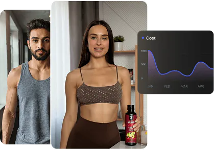 KI-Videoanzeigengenerator – Kosten, die sich nach unten skalieren