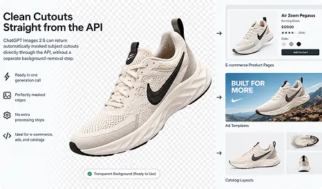 Automatic cutouts with Gpt Image 2.5