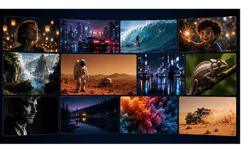 Accès complet à tous les modèles vidéo d'IA sur une seule plateforme