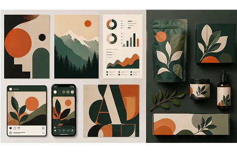 Grafikdesign-Bereich Ideogramm 3