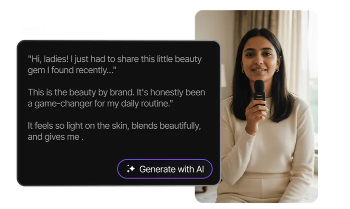 AI-Powered Script Generation
